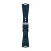 Correa original de Tissot en piel azul con pespuntes, T852047701.