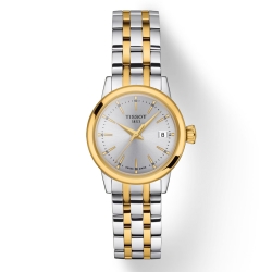 Reloj Tissot Classic Dream de mujer en acero bicolor, T1292102203100.
