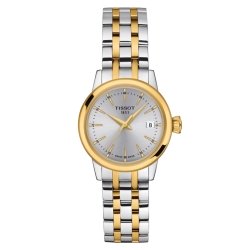 Reloj Tissot Classic Dream de mujer en acero bicolor, T1292102203100.