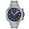 Reloj Tissot T-Race Chronograph en acero y esfera azul, T1414171104100.