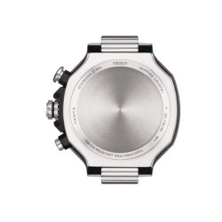 Reloj Tissot T-Race Chronograph en acero y esfera azul, T1414171104100.