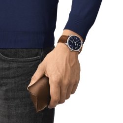 Reloj Tissot Chemin des Tourelles Powermatic 80 correa marron, T1394071604100.