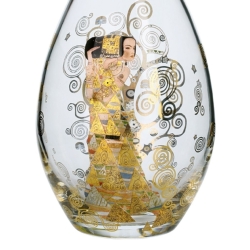 Botella de cristal "La expectativa" de Gustav Klimt, Goebel
