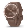 ✌️Reloj Garmin vívomove® Sport en marrón y light gold, 010-02566-02.