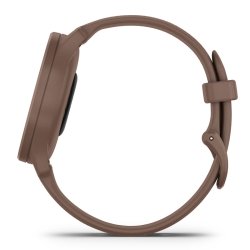 Reloj Garmin vívomove® Sport en marrón y light gold, 010-02566-02.