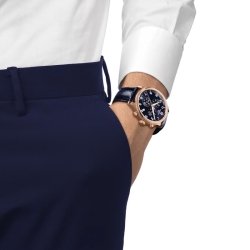 Reloj Tissot Chrono XL cronómetro, rosado y azul, T1166173604200.