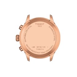 ✌️Reloj Tissot Chrono XL, cronómetro, rosado y azul, T1166173604200.