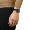 Reloj Tissot SuperSport Chrono hombre en rosado y negro, T1256173605100.