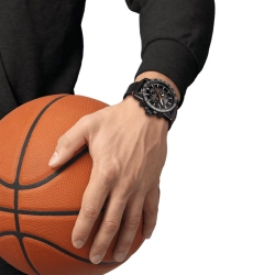 Reloj Tissot SuperSport Chrono Basketball Ed. en negro, T1256173608100.