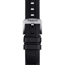 Reloj Tissot Seastar 1000 40 mm., negro con detalles dorados, T1204102705100.