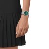 Reloj Tissot PRX mujer en acero con esfera verde y cuarzo, T1372101108100.