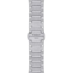 Reloj Tissot PRX de mujer con esfera celeste en acero, T1372101135100.