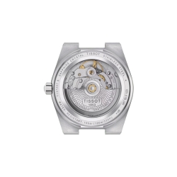 Reloj Tissot PRX Powermatic 80 35 mm esfera celeste, T1372071135100.