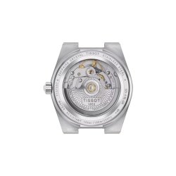 Reloj Tissot PRX Powermatic 80 35 mm esfera celeste, T1372071135100.
