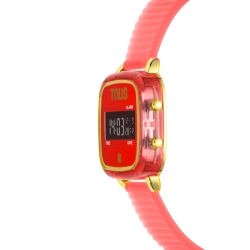 Reloj Tous D-Logo Fresh policarbonato en rojo, 200351064.