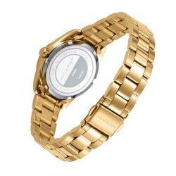 Reloj Viceroy Chic de mujer dorado con esfera rosa, 42438-97.