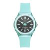 Reloj Viceroy Heat Colors de mujer en verde con correa de silicona, 41112-67.
