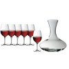 Juego de 6 copas de vino y decantador de WMF