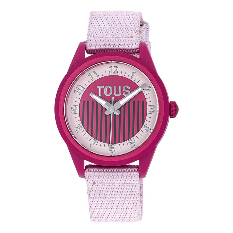 Reloj Tous Vibrant Mini de chicas eco-friendly en rosa, 200351086.