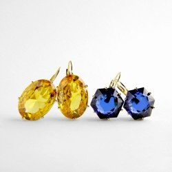 Colección de pendientes Luxenter de Atelier Colors, gama EXA35.