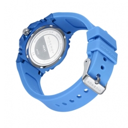 Reloj Viceroy Heat Colors de mujer en azul y correa silicona, 41112-37.