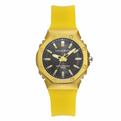 Reloj Viceroy Heat Colors amarillo con correa de silicona, 41131-27.