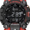 Reloj G-Shock Mudman Solar Triple Sensor negro y rojo, GW-9500-1A4ER.