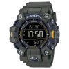Reloj G-Shock Mudman Solar y Triple Sensor, verde y amarillo, GW-9500-3ER.