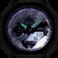 Reloj G-Shock 40º Aniversario ed. Limitada Clear Remix, GA-2140RX-7AER.