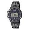 Reloj Casio Vintage con caja redonda en negro, A171WEGG-1AEF.