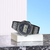 Reloj Casio Vintage con caja redonda en negro, A171WEGG-1AEF.