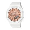 Reloj G-Shock Serie S en blanco y esfera rosé, GMA-S2100MD-7AER.