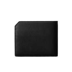 Cartera Montblanc Meisterstück Soft piel negra con 6 tarjetas, 130048.