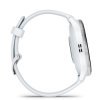 Reloj Garmin Venu® 3 en blanco con bisel de acero, 010-02784-00.