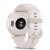 Reloj Garmin vívoactive 5 blanco con detalles dorados, 010-02862-11.