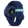 Reloj Garmin vívoactive® 5 azul con bisel de aluminio, 010-02862-12.