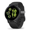 Reloj Garmin Vivoactive® 5 negro con bisel de aluminio, 010-02862-10.