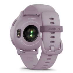 Reloj Garmin vívoactive® 5 en lila y bisel de aluminio, 010-02862-13.