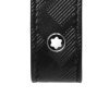 Llavero Montblanc Extreme 3.0 en negro con piel, 129983.