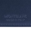 Cartera Montblanc Meisterstück para 4 tarjetas en piel azul, 131693.