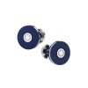 Gemelos Montblanc Pix para hombre en acero y azul, 123812.