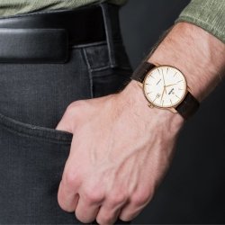 Reloj Rado Coupole Classic Automatic de hombre rosé, R22877025.
