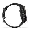 Reloj inteligente Garmin fēnix® 7S Pro Sapphire Solar en negro, 010-02776-11.