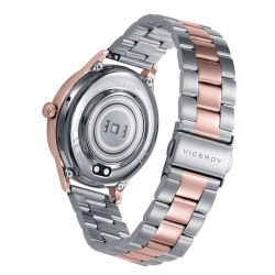 Reloj inteligente Viceroy SmartPro de mujer bicolor rosado, 401152-40.