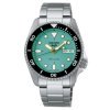 Reloj Seiko 5 Sports SKX Sports Style esfera verde y 38 mm, SRPK33K1.