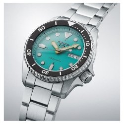 Reloj Seiko 5 Sports SKX Sports Style esfera verde y 38 mm, SRPK33K1.