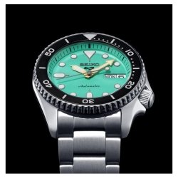 Reloj Seiko 5 Sports SKX Sports Style esfera verde y 38 mm, SRPK33K1.