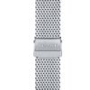Correa de acero Tissot original tipo malla milanesa 21mm, T605045265.