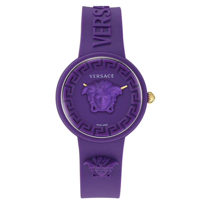 Reloj Versace Medusa Pop en fucsia con bolsito de regalo, VE6G00823.