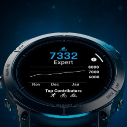 Reloj inteligente Garmin epix™ Pro (Gen 2) Sapphire bisel titanio DLC, 010-02803-30.